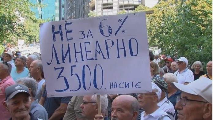 Пензионерите со масовен протест на 20-ти септември во Скопје, Владата вели дека барањата не им се реални