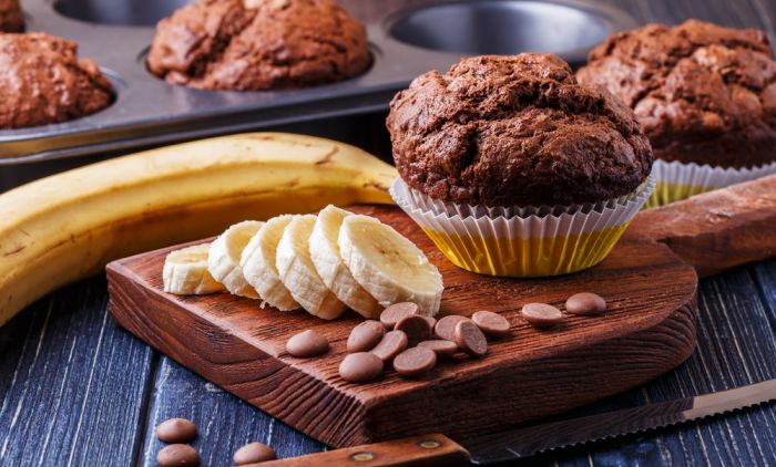 Подгответе мафини од банана и чоколадо: Поздрава верзија на добро познатиот десерт