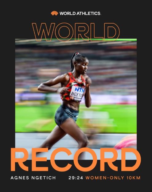 Кенијката Нгетич го собори светскиот рекорд на 10 километри