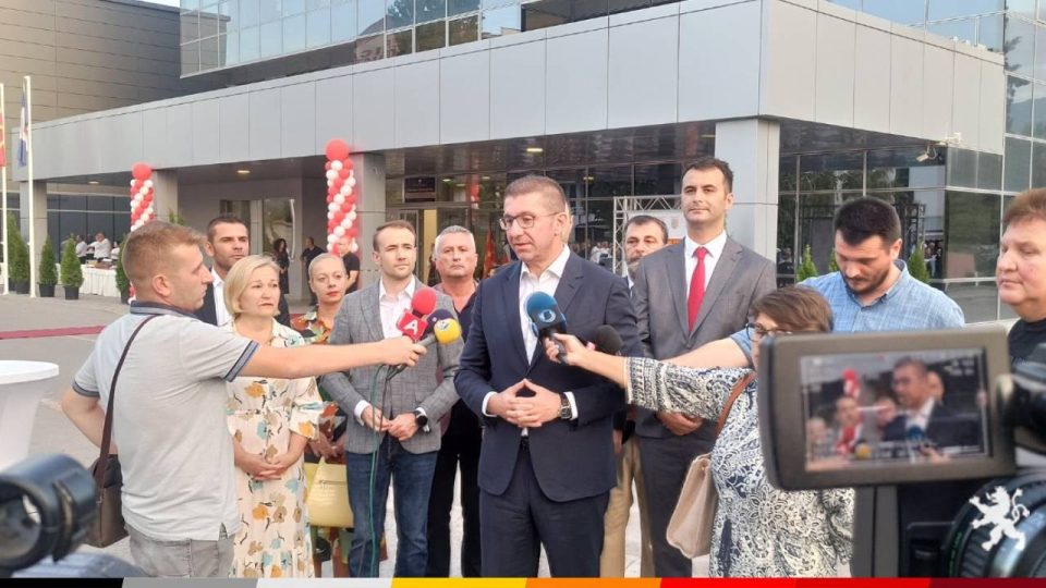 Мицкоски: Сценариото на оската ДУИ – СДСМ и структури од поранешното раководство во ВМРО-ДПМНЕ нема да помине, уставни измени под бугарски диктат нема да има