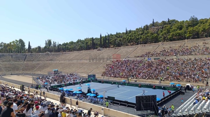 Античкиот олимписки стадион во Атина домаќин на натпреварите од Дејвис купот меѓу Грција и Словачка