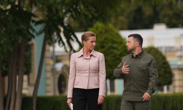 Средба на Зеленски и Фредериксен за нов пакет данска воена помош за Украина