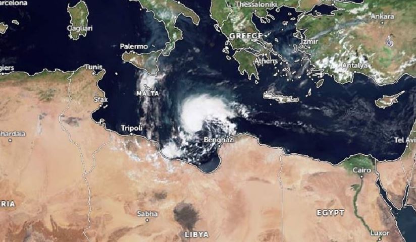 Невремето од Грција сега и се заканува на Либија: Се очекува невидена катастрофа, „Даниел“ доби карактеристики на ураган