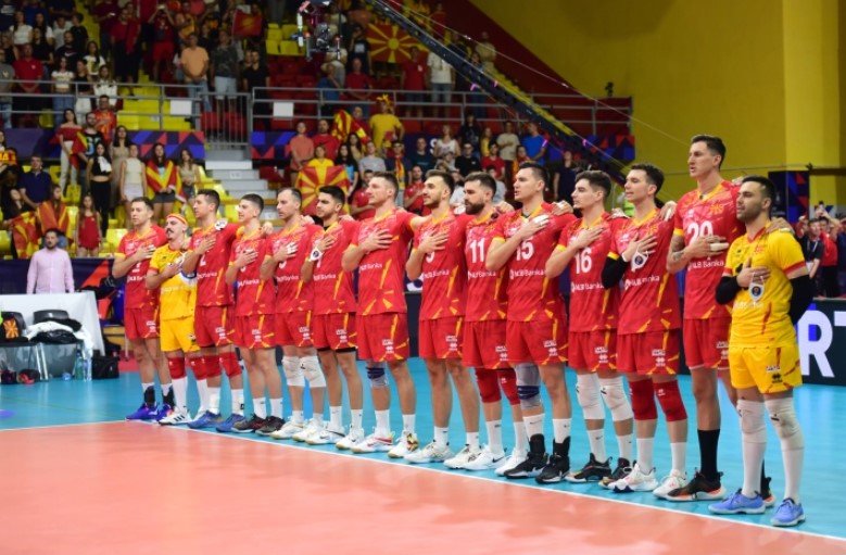 По победата над Данска: Македонските одбојкари вечерва играат против Црна Гора