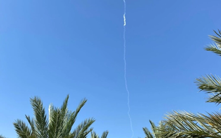 ИДФ: Системот „Ероу“ пресретна и уништи ракета лансирана од Црвено Море кон Израел