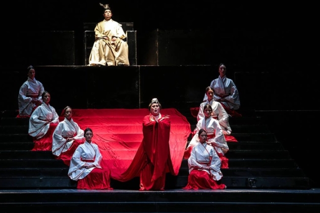 Оперската претстава „Турандот“ од Џакомо Пучини во Национална опера и балет