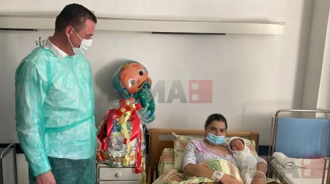 Во оваа македонска општина се роди првото бебе во 2023 година