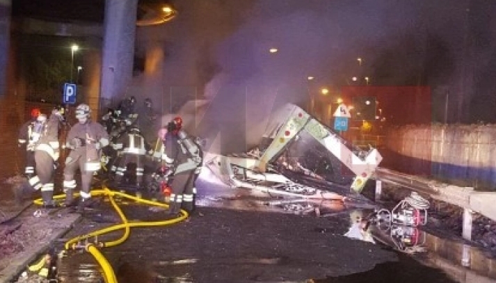 Најмалку 21 загинат во автобуската несреќа во северна Италија