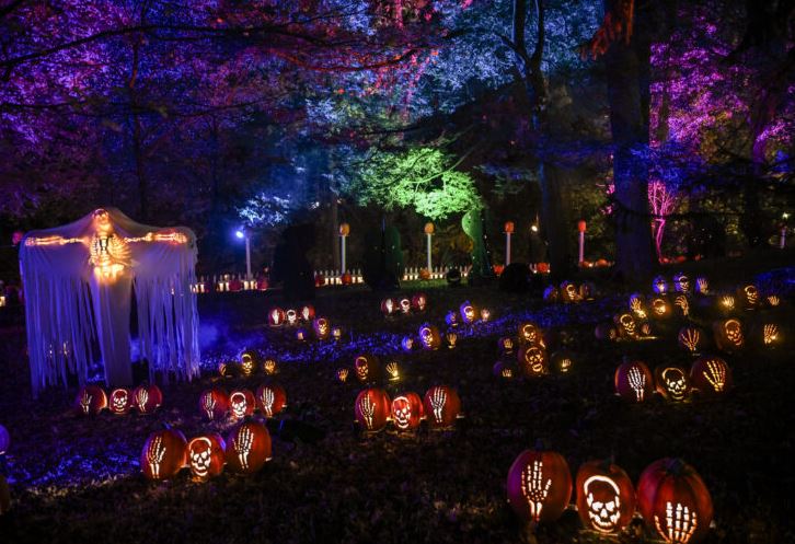 Вовед во Ноќта на вештерките: 7.000 осветлени тикви на фестивал во Њујорк (ФОТО)