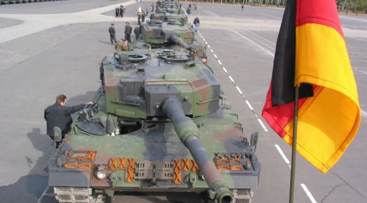 Германскиот извоз на воена опрема во Украина е четири пати поголем од минатата година