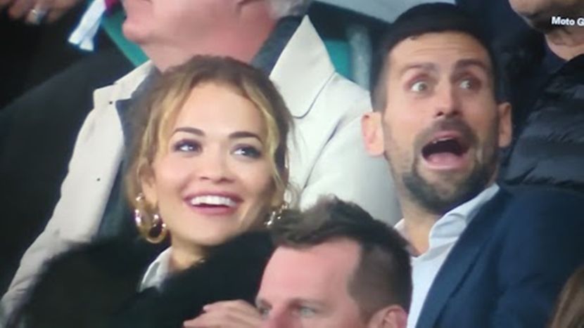 ВИДЕО: Ова никој не го очекуваше – Новак Ѓоковиќ во друштво на Рита Ора го гледаше финалето на СП во рагби