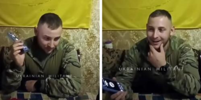 ВИДЕО: На Украинец му се расипа тенкот, им се јави на Русите за асистенција