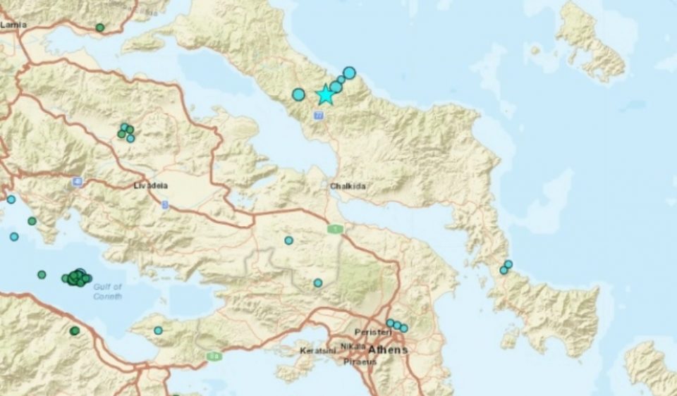 Земјотрес од 5,2 степени на грчкиот остров Евија, почувствуван и во Атина